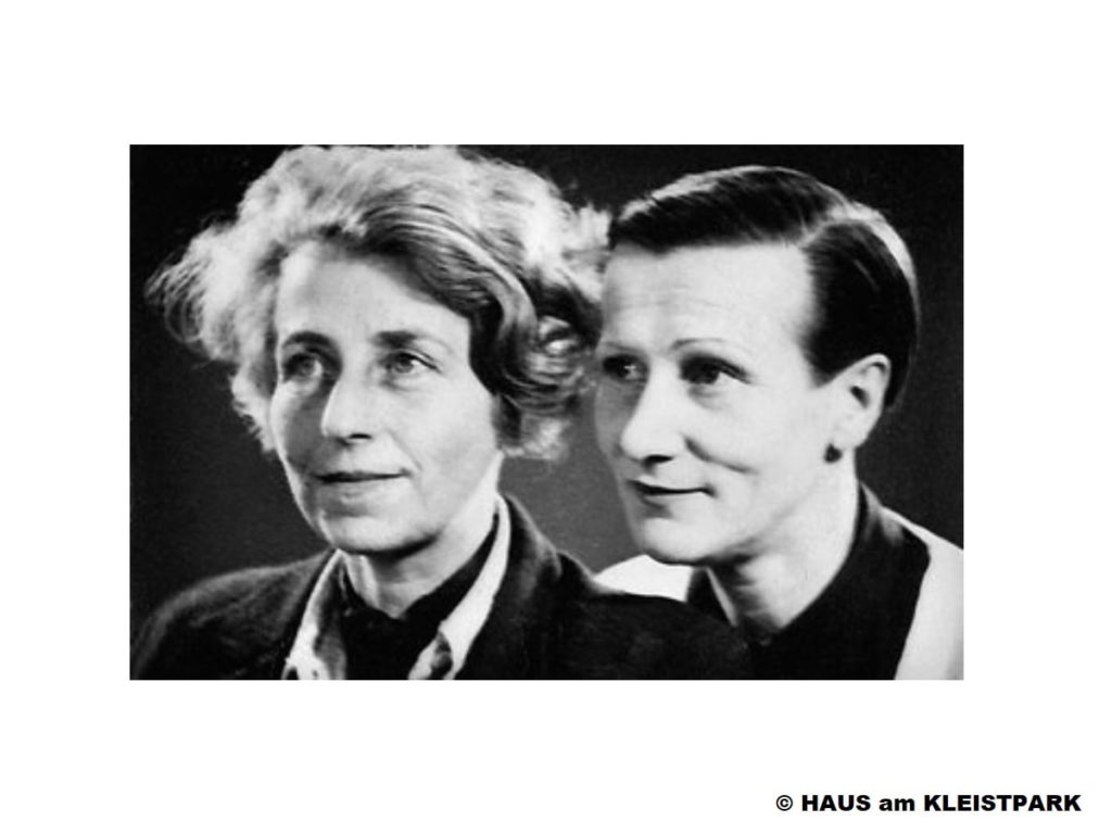 Kesser Vater. Fotografía en blanco y negro de Gertrude Sandmann, con su pareja Hedwig Koslowski.